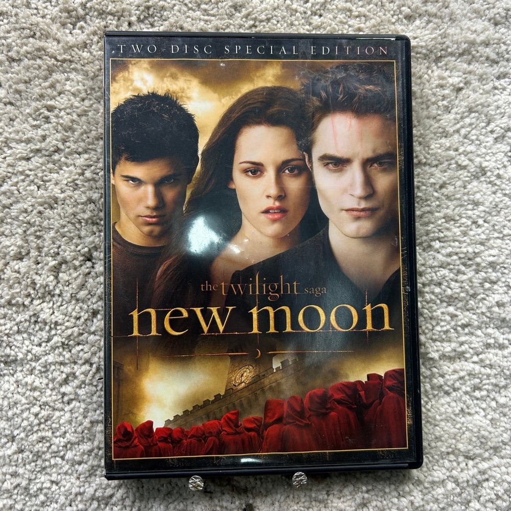 The Twilight Saga: New Moon DVD 2010 2-Disc Special Edition Robert Pattinson